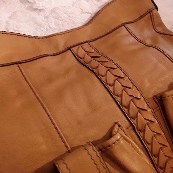 Tignanello Double Pouch Pocket Bucket Bag - Picture 4 of 5